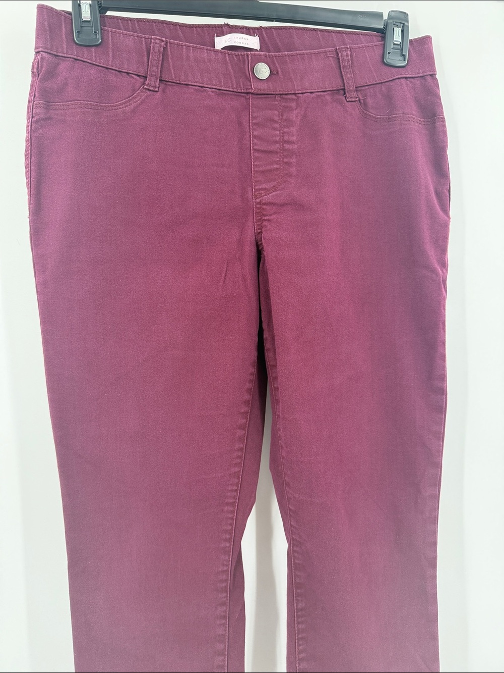 LC Lauren Conrad Straight Leg Jeans - Plum